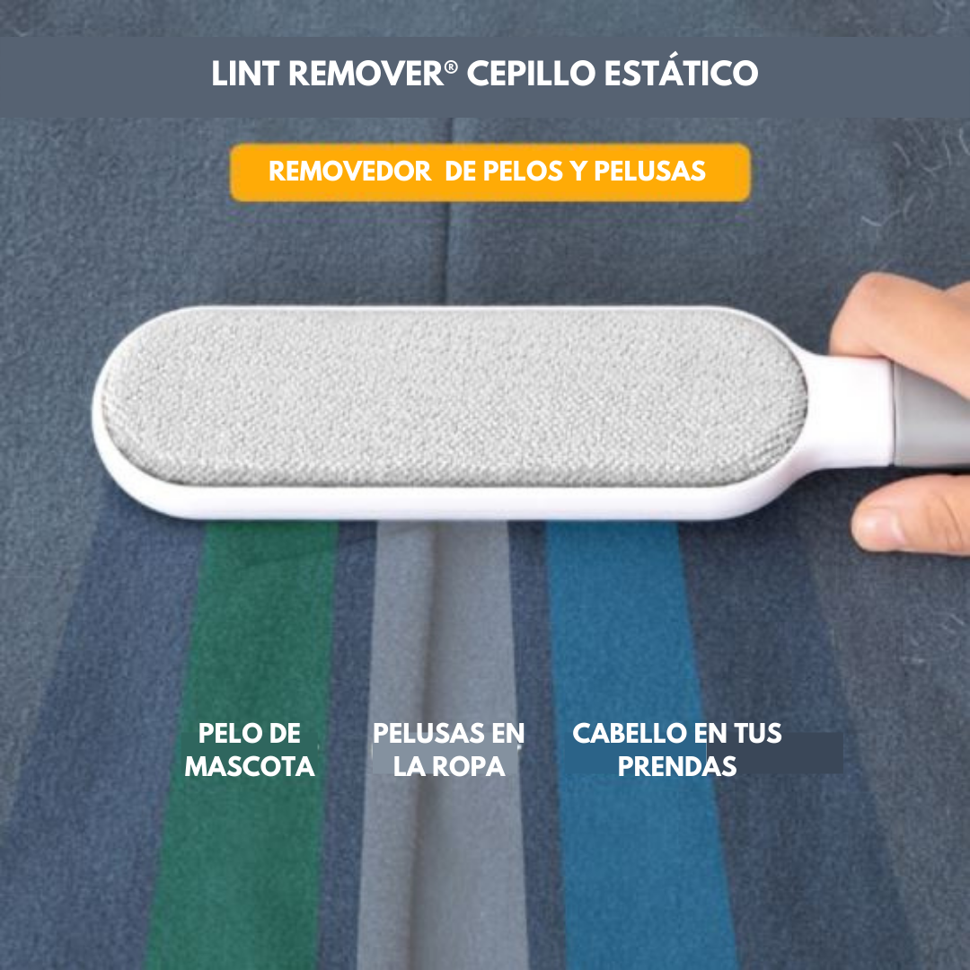 Lint Remover®️ Cepillo Estático Removedor de Pelo y Pelusas