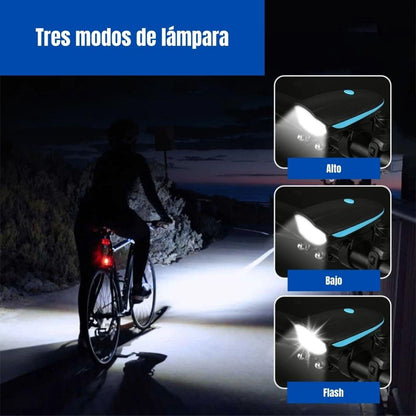 Bicycle Light®️ Luz de bicicleta recargable