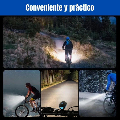 Bicycle Light®️ Luz de bicicleta recargable