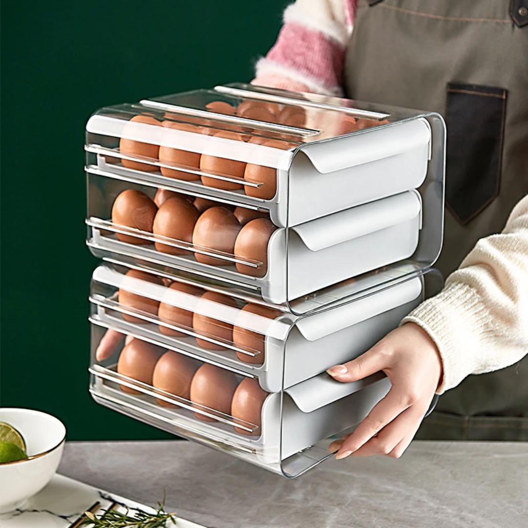 Egg Box®️ Caja de almacenamiento para huevos
