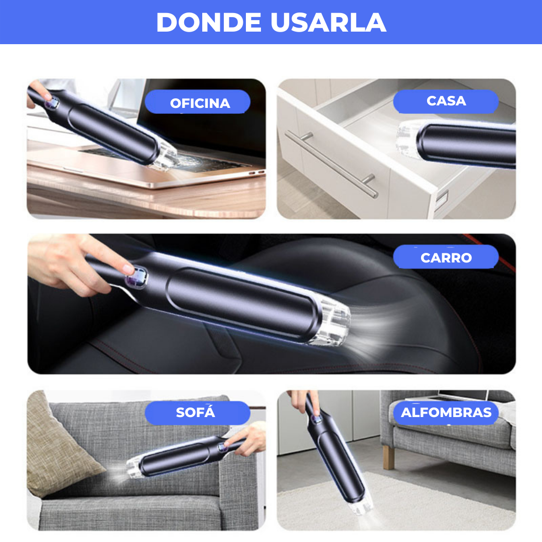 Vaccum Cleaner®️ Aspiradora Inalámbrica Recargable