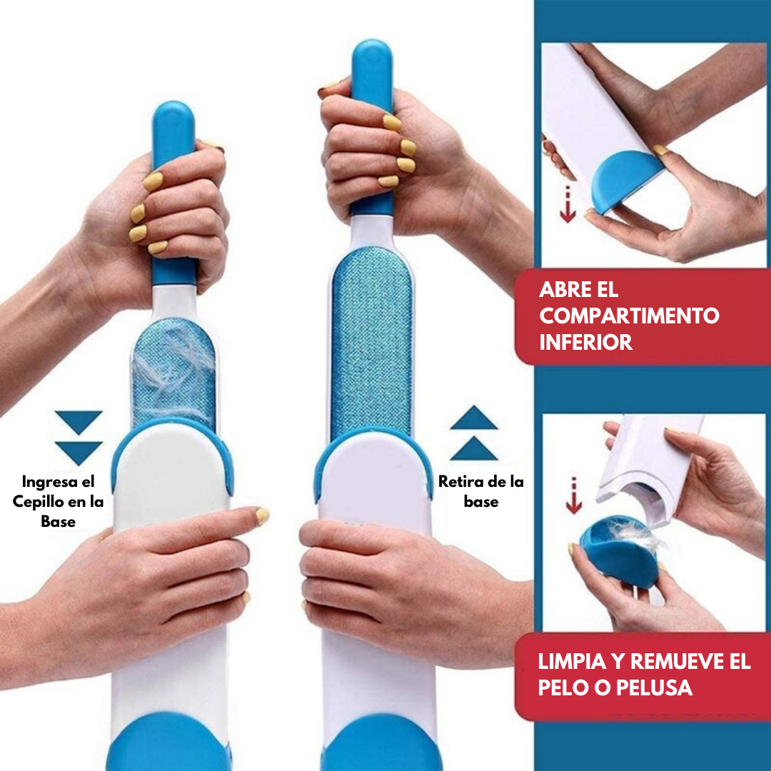 Lint Remover®️ Cepillo Estático Removedor de Pelo y Pelusas