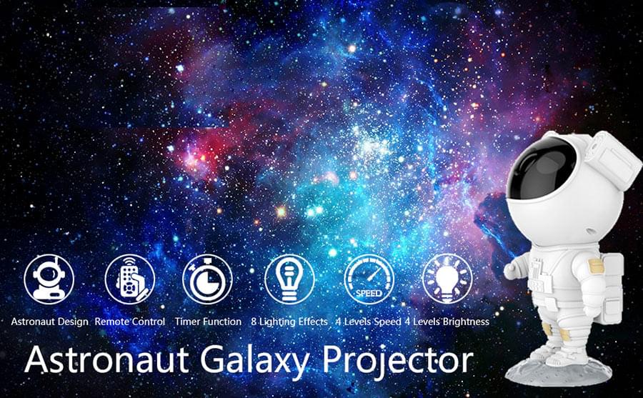 Astronauta Galaxy Projector para Dormitorio, Space Ecuador